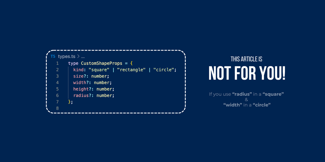 Did you know about discriminated unions in TypeScript?